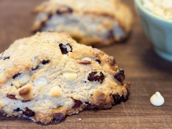 Cranberry scones